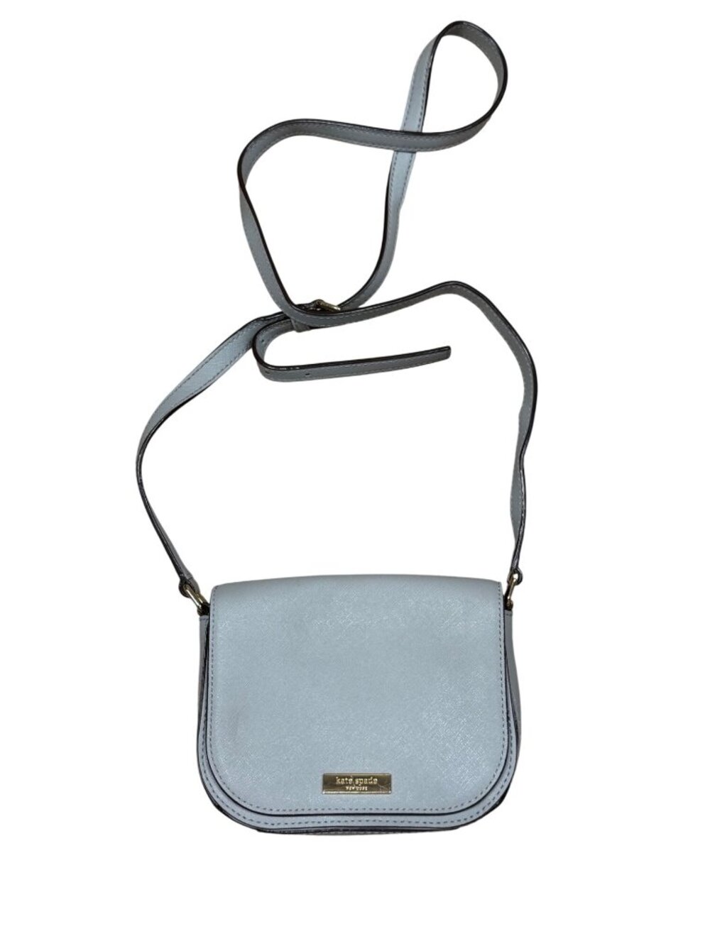Kate Spade New York Leather Small Crossbody Bag With Snap Closure